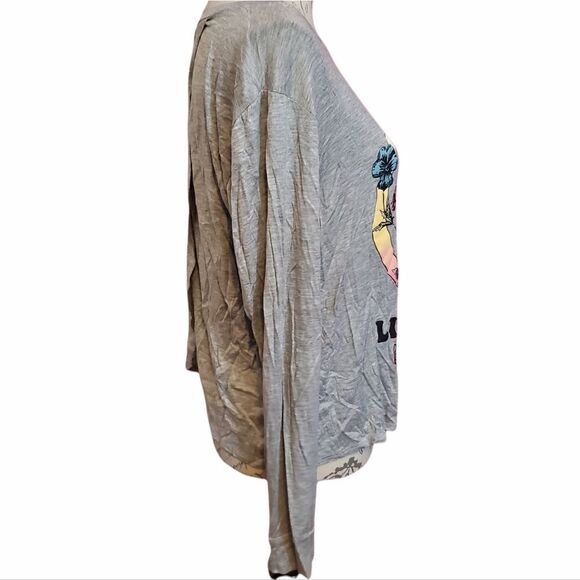 COZY ROZY Split Back Top - Picture 2 of 5